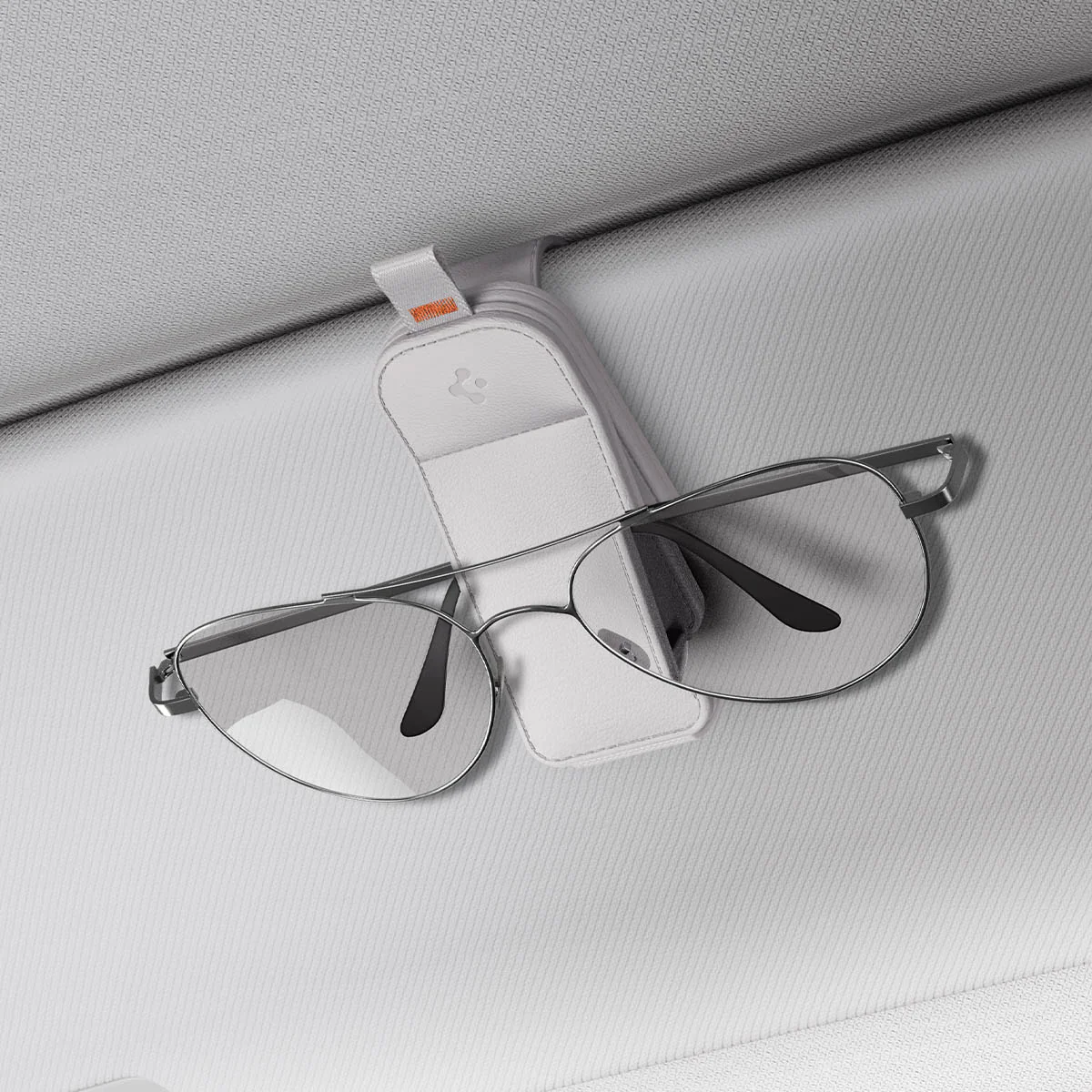 Visor Leather Sunglass Holder | SH101 27 Visor Leather Sunglass Holder | SH101