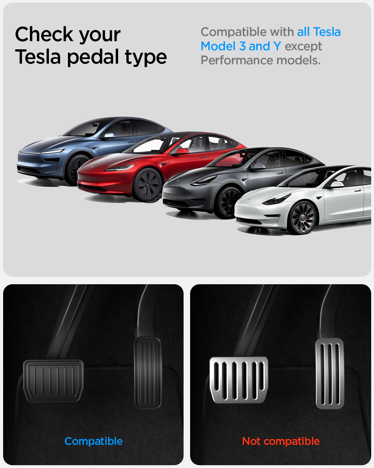 Tesla Series - Pedal Cover | TO200 3 Tesla Series - Pedal Cover | TO200