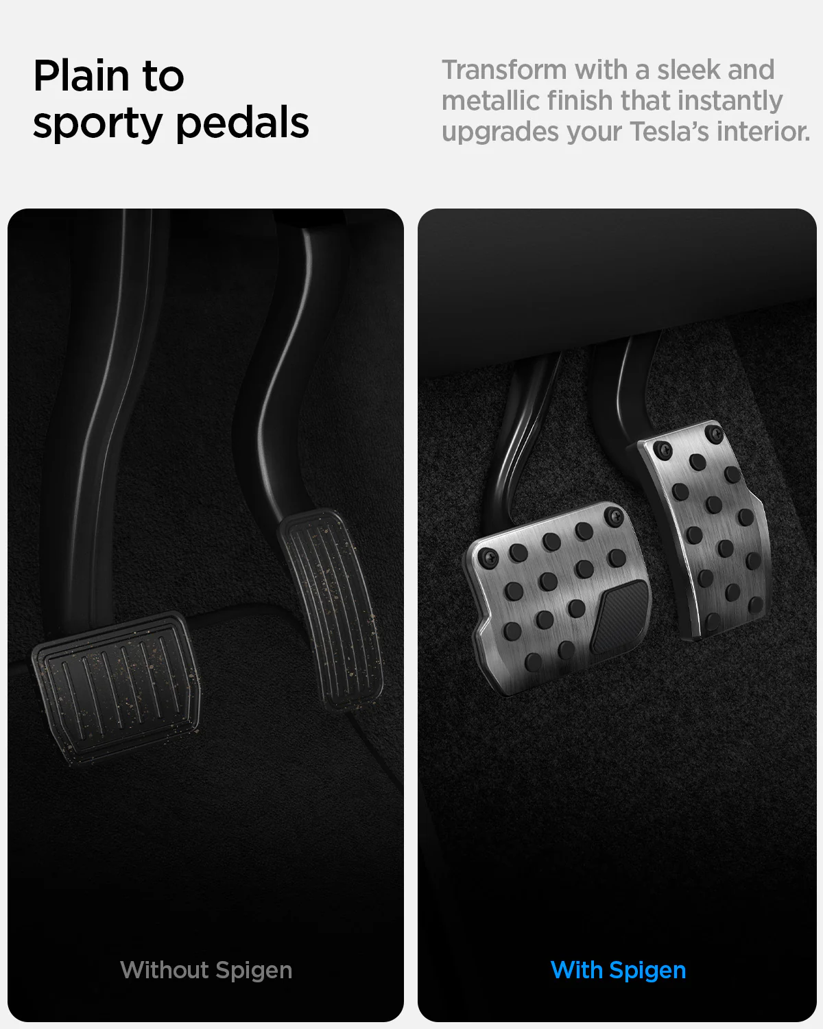 Tesla Series - Pedal Cover | TO200 4 Tesla Series - Pedal Cover | TO200