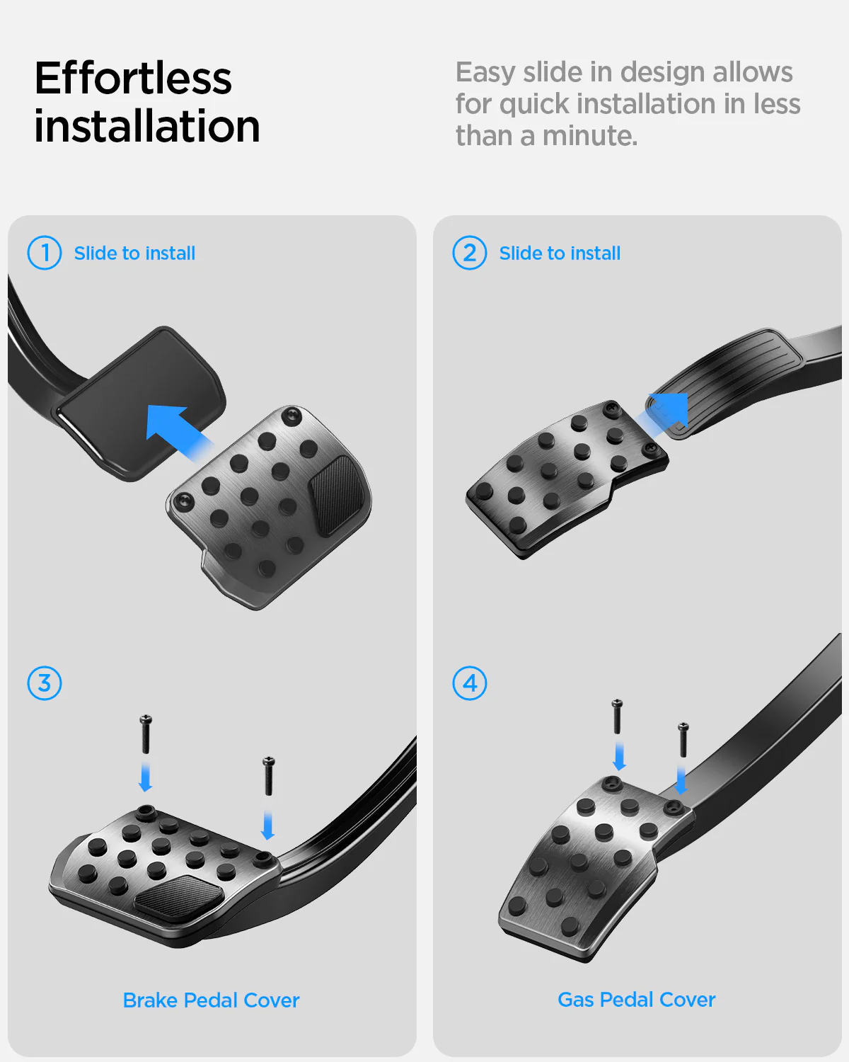 Tesla Series - Pedal Cover | TO200 8 Tesla Series - Pedal Cover | TO200