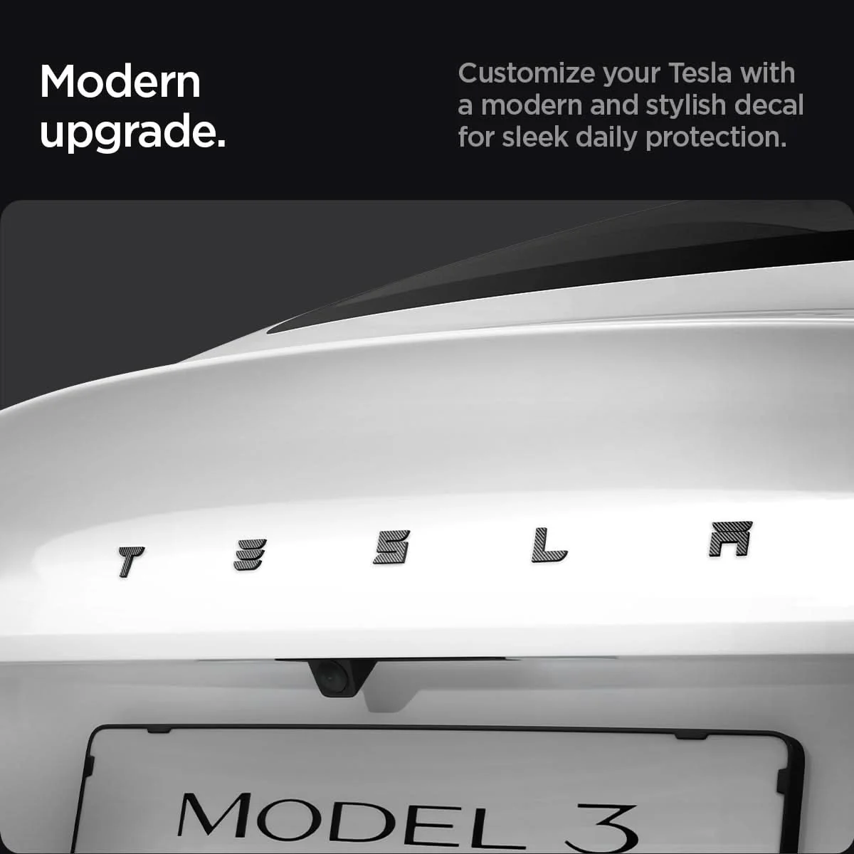 Tesla Series - Rear Emblem Logo Cover | TO322H 19 Tesla Series - Rear Emblem Logo Cover | TO322H