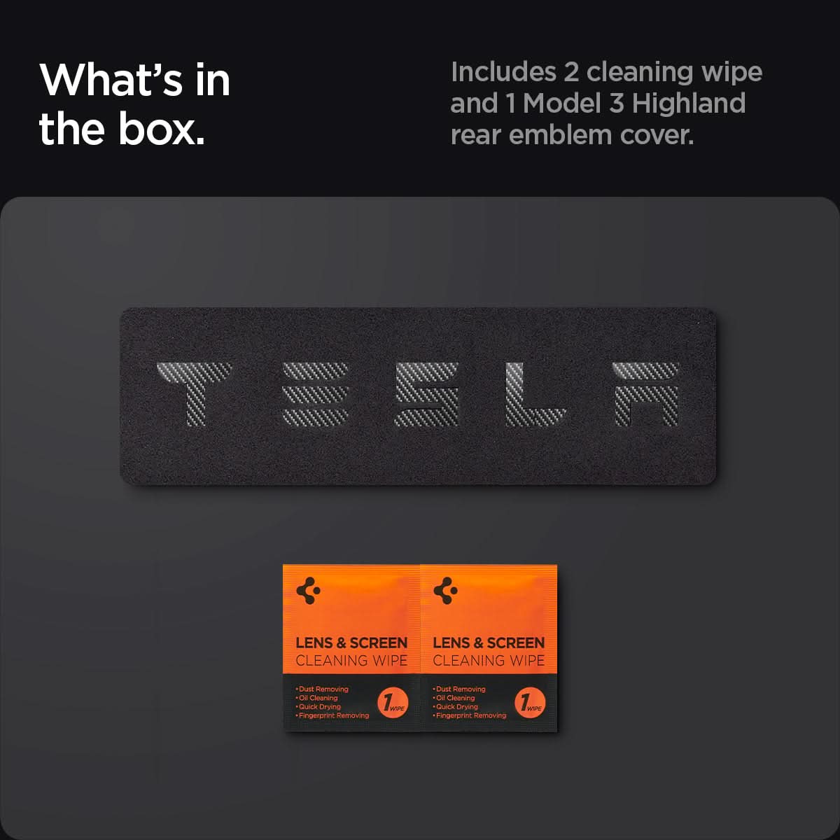 Tesla Series - Rear Emblem Logo Cover | TO322H 21 Tesla Series - Rear Emblem Logo Cover | TO322H