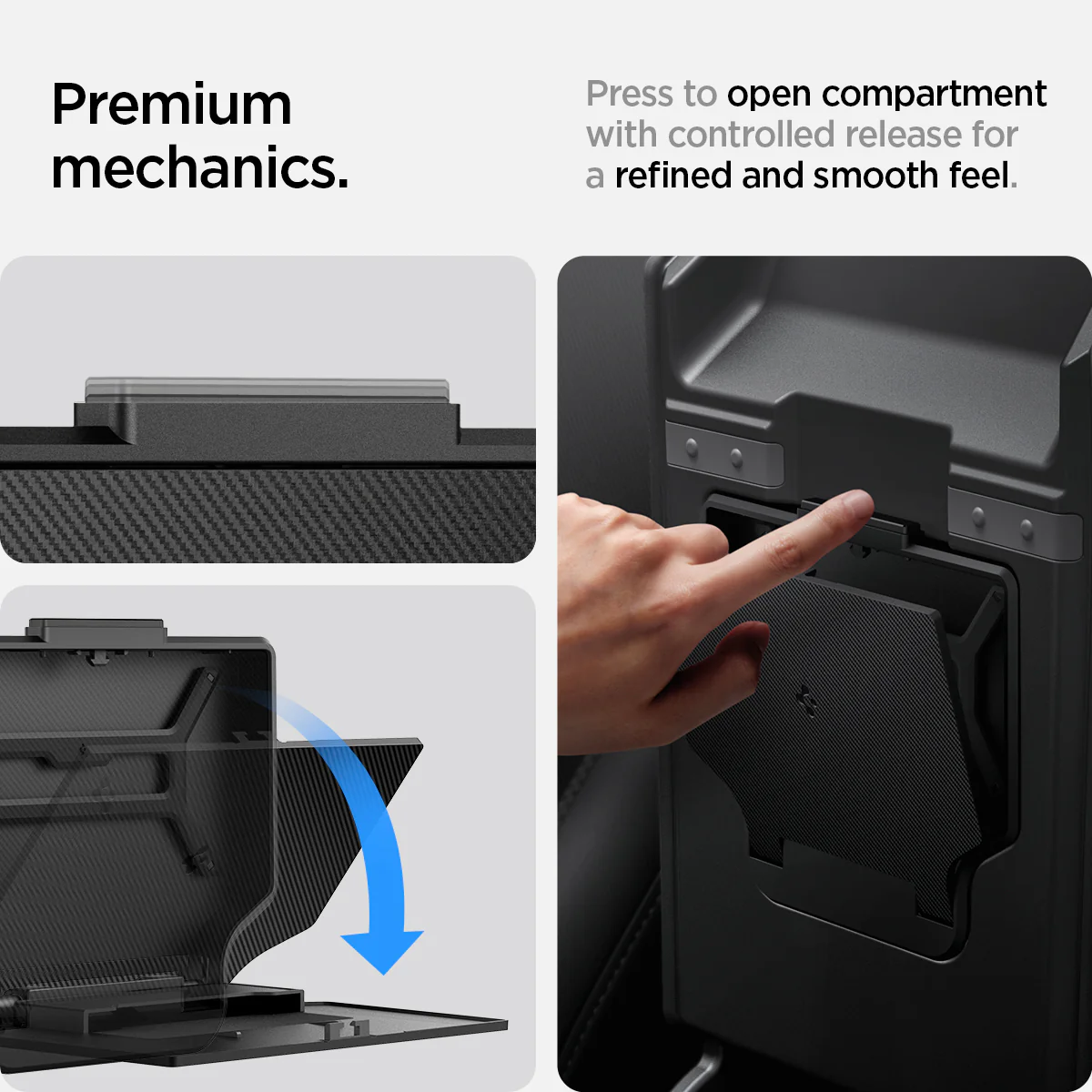 Tesla Series - Center Console Hidden Storage Box | TO221 26 Tesla Series - Center Console Hidden Storage Box | TO221
