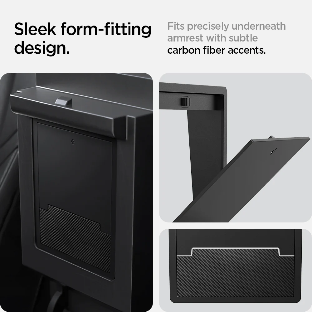 Tesla Series - Center Console Hidden Storage Box | TO221 4 Tesla Series - Center Console Hidden Storage Box | TO221