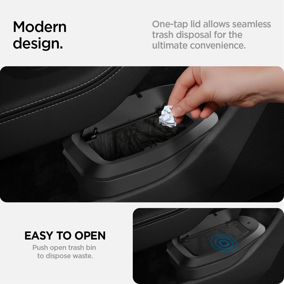 Tesla Series - Car Trash Bin | TO282H 6 Tesla Series - Car Trash Bin | TO282H