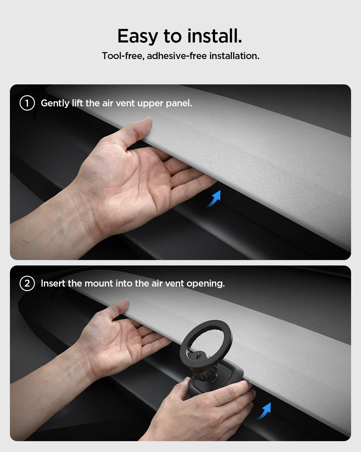 Tesla Models - Airvent Mount | TAM100 (Mag Fit) 4 Tesla Models - Airvent Mount | TAM100 (Mag Fit)