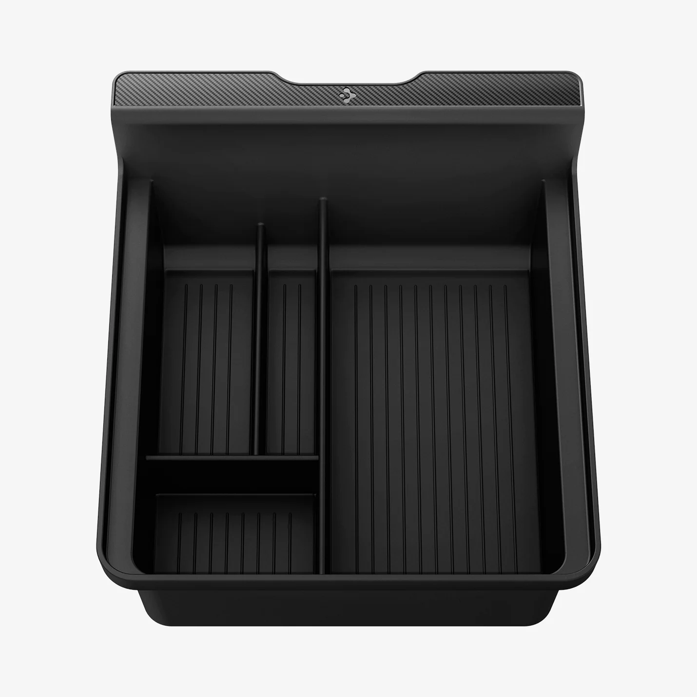 Tesla Series - Sliding Center Console Organizer Upper Tray | 4-Section 12 Tesla Series - Sliding Center Console Organizer Upper Tray | 4-Section