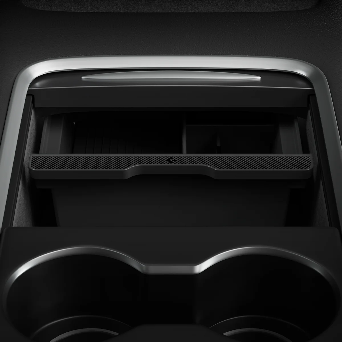 Tesla Series - Sliding Center Console Organizer Upper Tray | 4-Section 9 Tesla Series - Sliding Center Console Organizer Upper Tray | 4-Section