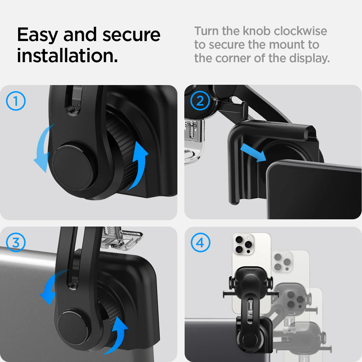 Tesla Tap Lock Universal Mount | UTLST90 9 Tesla Tap Lock Universal Mount | UTLST90