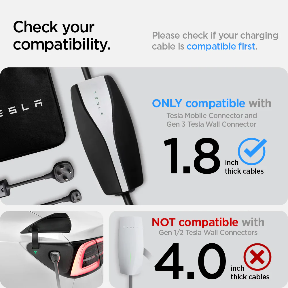 Tesla - Charger Cable Cover | TO110 4 Tesla - Charger Cable Cover | TO110