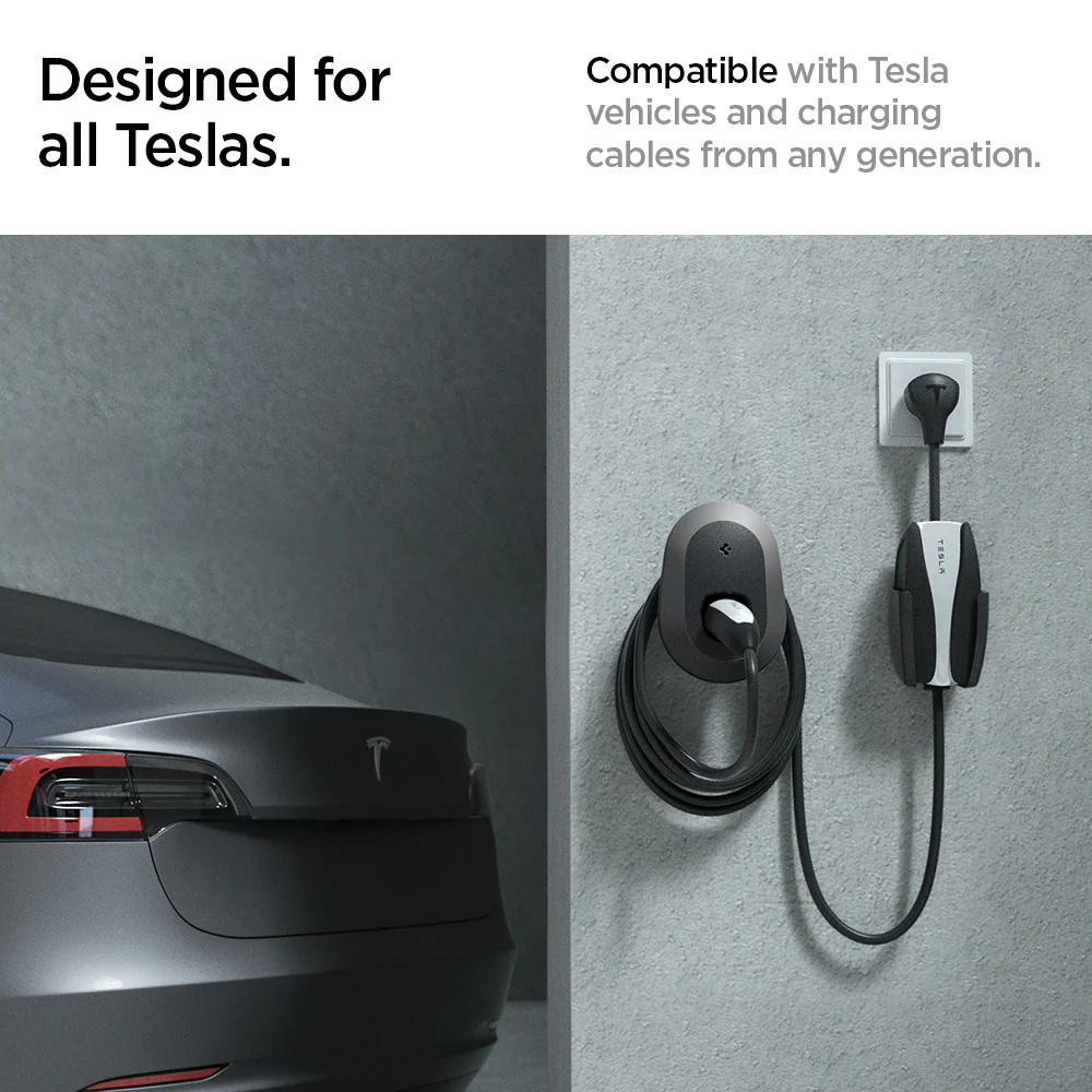 Tesla - Charger Cable Holder | TO100 16 Tesla - Charger Cable Holder | TO100