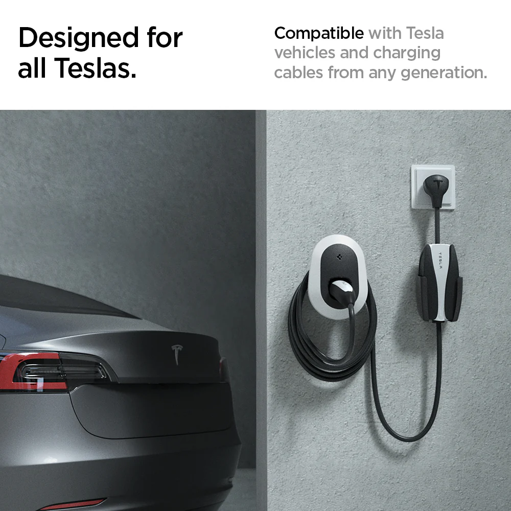 Tesla - Charger Cable Holder | TO100 3 Tesla - Charger Cable Holder | TO100