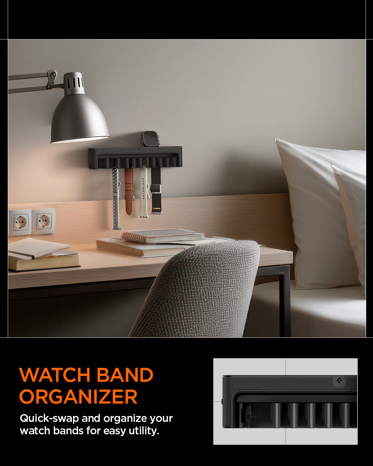 Watch Band Organizer | S341 17 Watch Band Organizer | S341