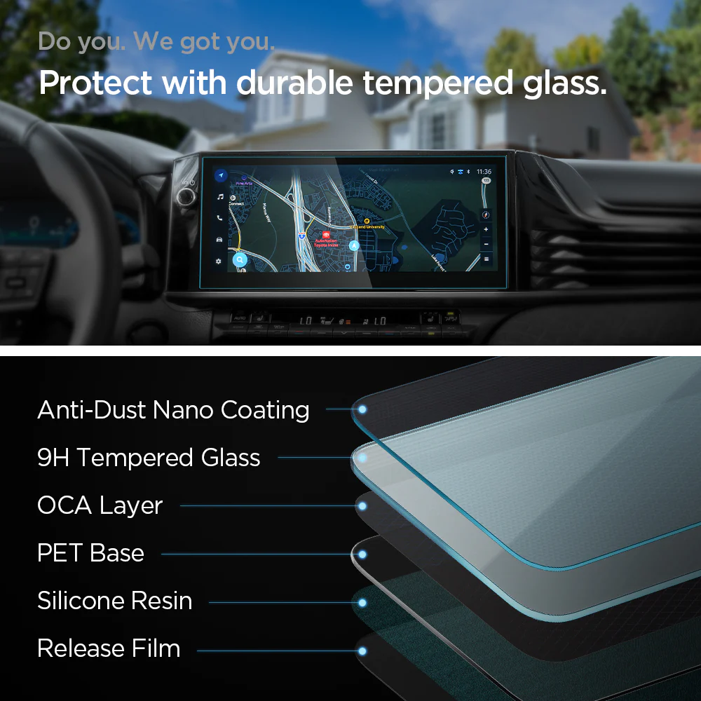 Toyota Models - Screen Protector GLAS.tR SLIM 22 Toyota Models - Screen Protector GLAS.tR SLIM