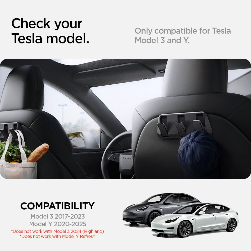 Tesla Series - Car Seat Hook | TO283 3 Tesla Series - Car Seat Hook | TO283