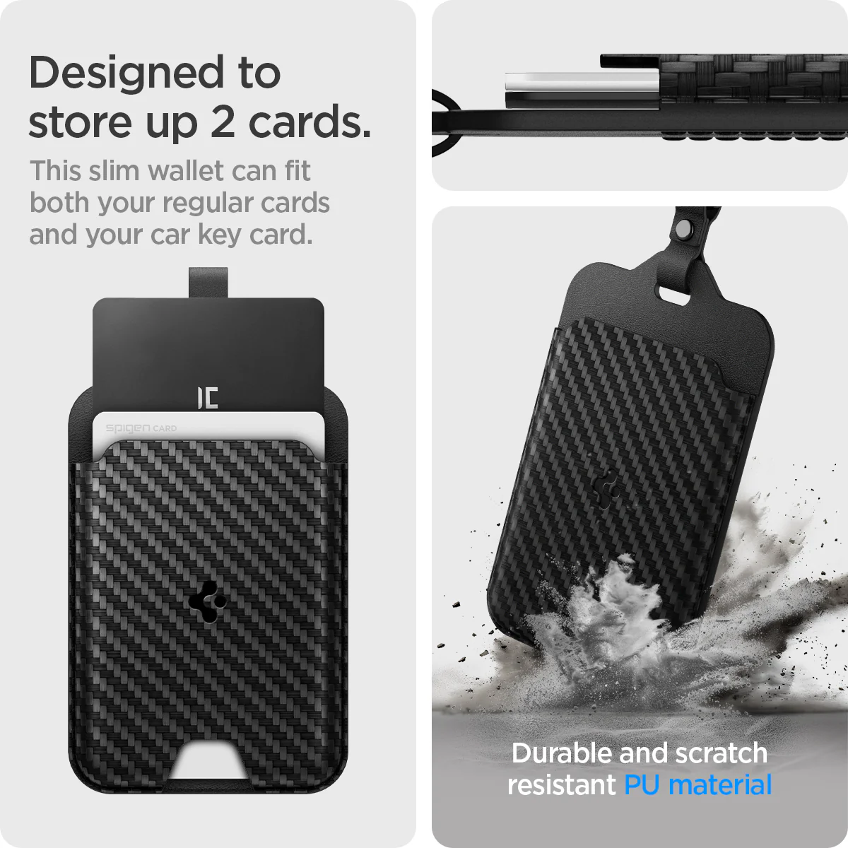 Tesla Key Card Holder 2-pack | TO245 4 Tesla Key Card Holder 2-pack | TO245