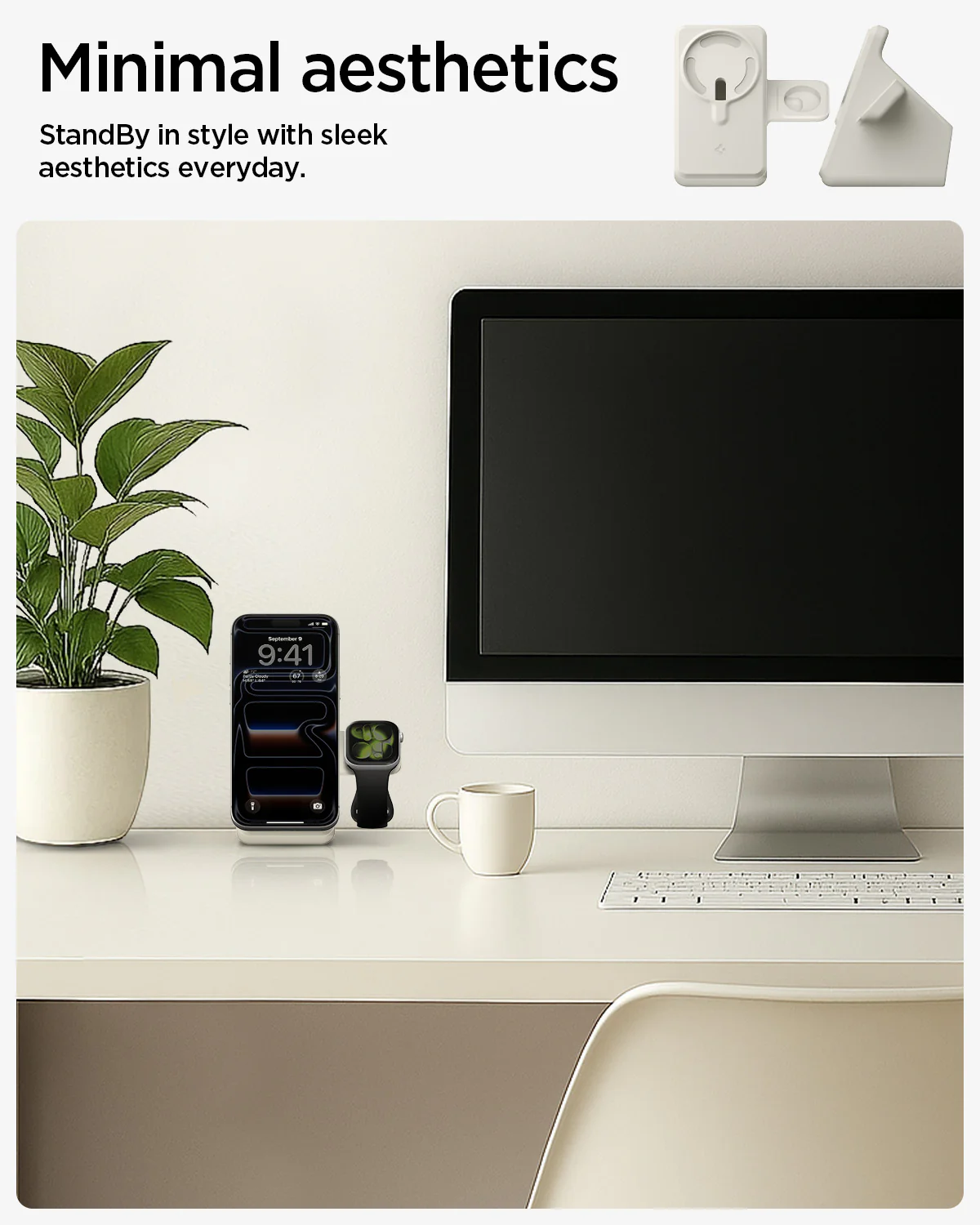 Magsafe Duo Charger Stand (Mag Fit) 20 Magsafe Duo Charger Stand (Mag Fit)