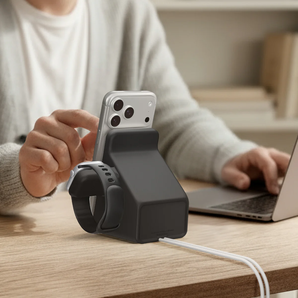 Magsafe Duo Charger Stand (Mag Fit) 7 Magsafe Duo Charger Stand (Mag Fit)