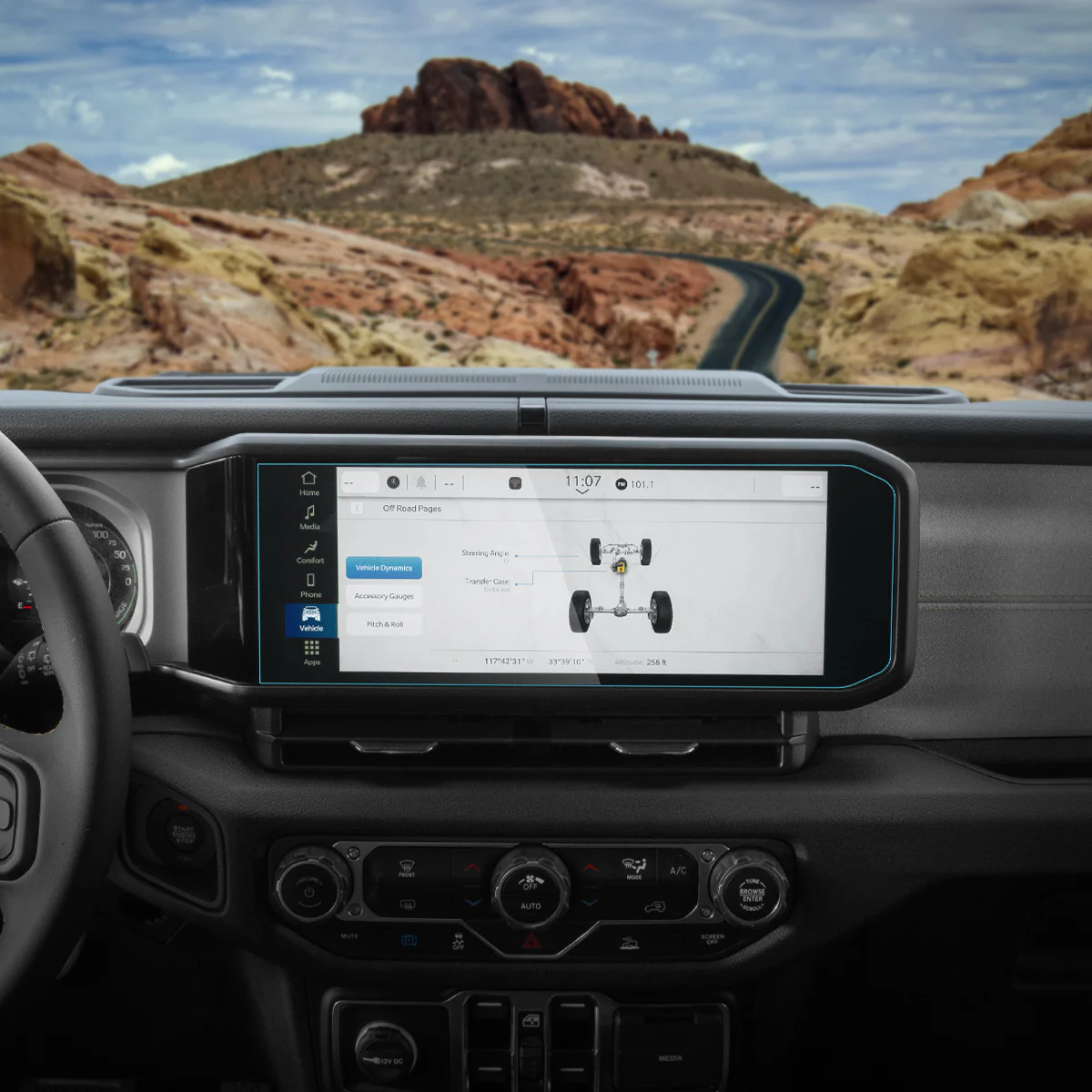 Jeep Models - Screen Protector GLAS.tR SLIM 6 Jeep Models - Screen Protector GLAS.tR SLIM