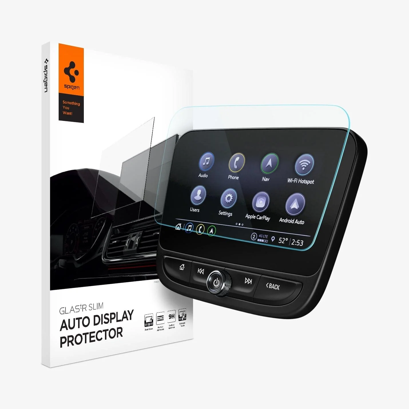 Chevrolet Models - Screen Protector GLAS.tR SLIM | Anti-Glare 2 Chevrolet Models - Screen Protector GLAS.tR SLIM | Anti-Glare