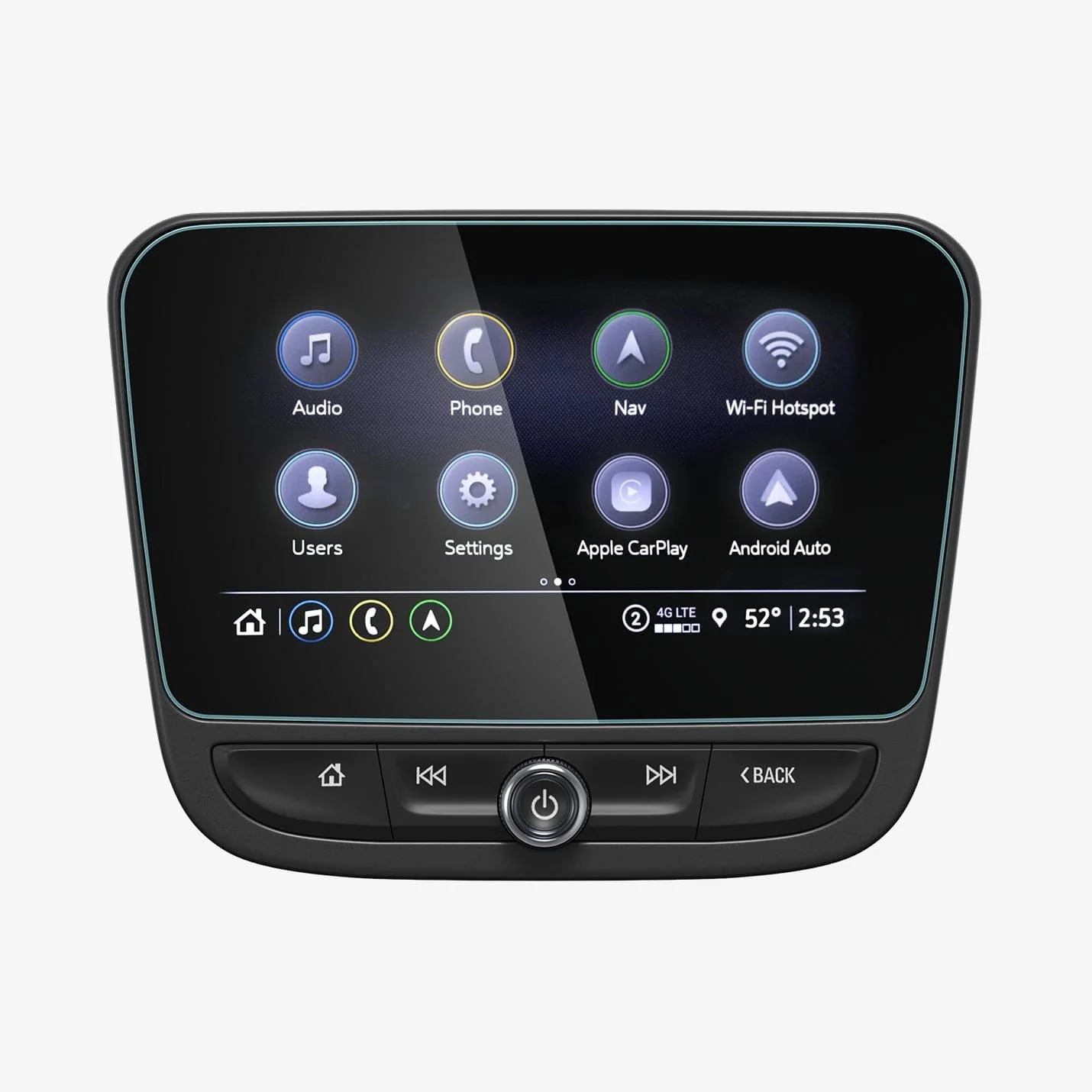 Chevrolet Models - Screen Protector GLAS.tR SLIM | Anti-Glare 4 Chevrolet Models - Screen Protector GLAS.tR SLIM | Anti-Glare