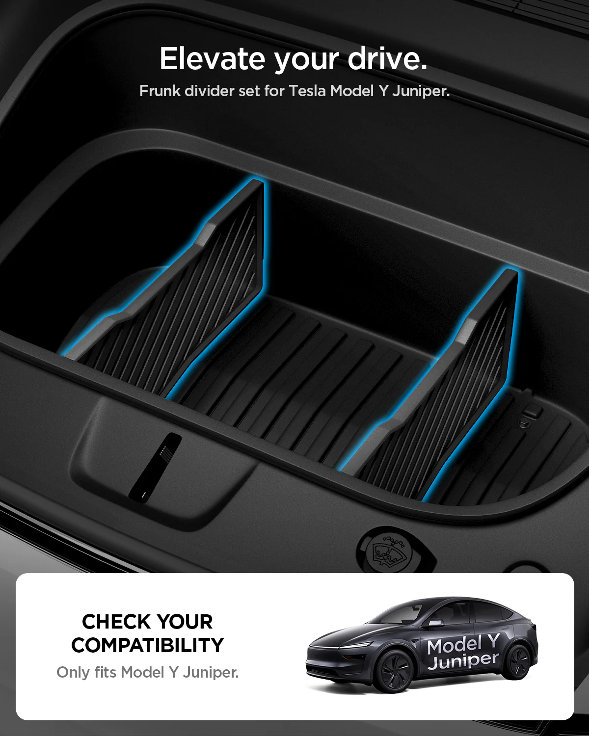 Tesla Series - Frunk Divider | TO229J 3 Tesla Series - Frunk Divider | TO229J