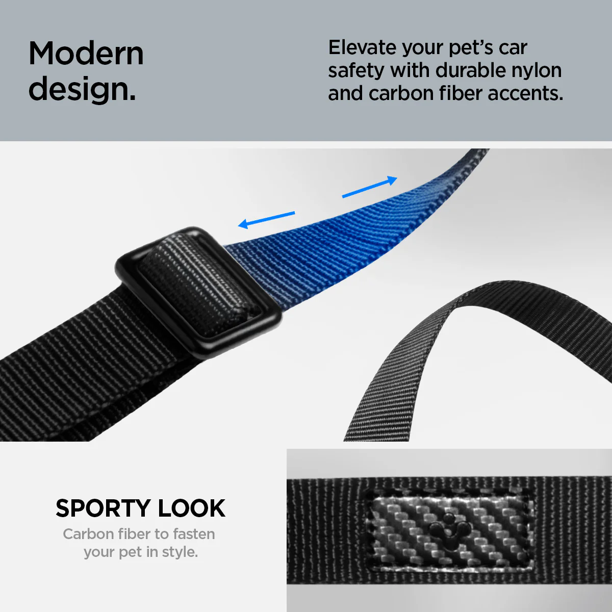 Pet Car Seatbelt Tether | PS100 5 Pet Car Seatbelt Tether | PS100