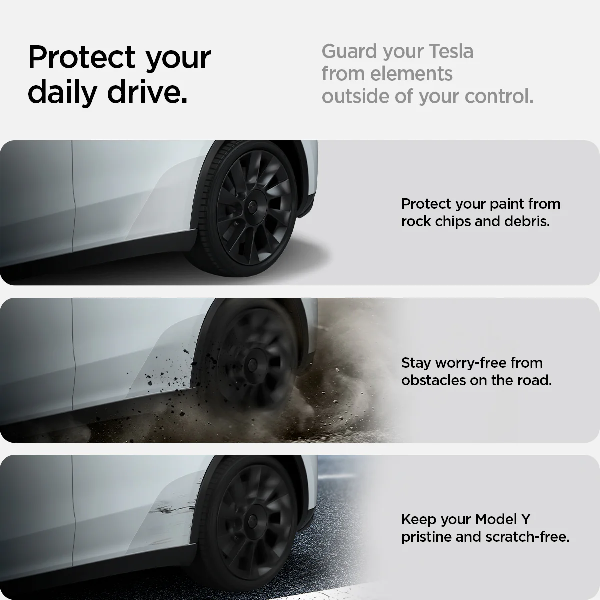Tesla Series - Platinum Shield Fender 19 Tesla Series - Platinum Shield Fender