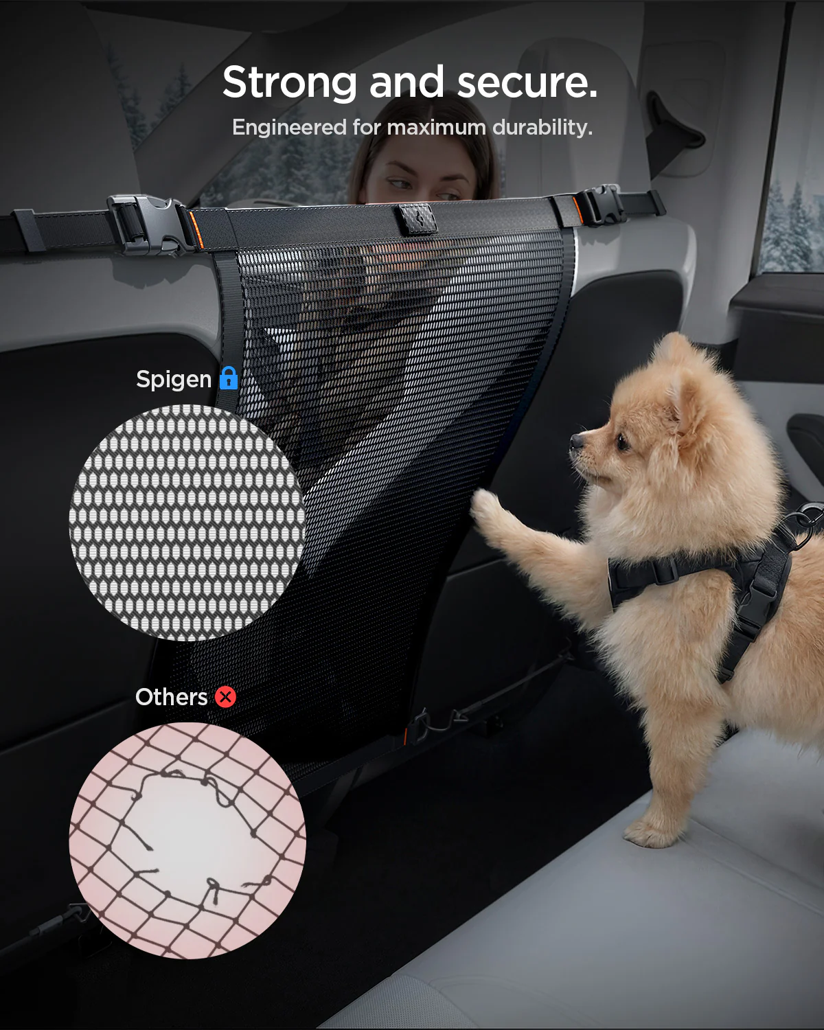 Pet Car Backseat Barrier | PS200 5 Pet Car Backseat Barrier | PS200