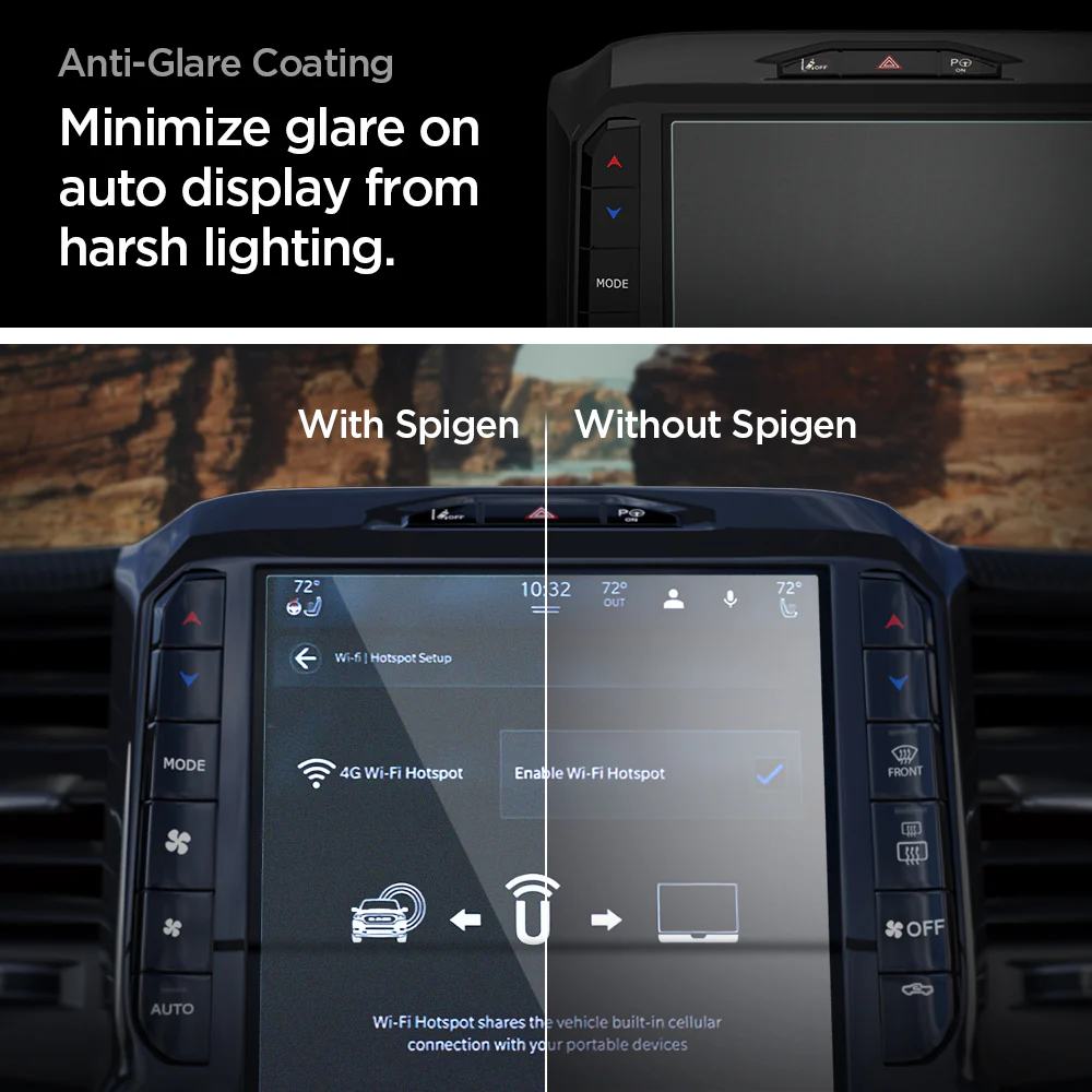 Dodge Models - Screen Protector GLAS.tR SLIM | Anti-Glare 4 Dodge Models - Screen Protector GLAS.tR SLIM | Anti-Glare