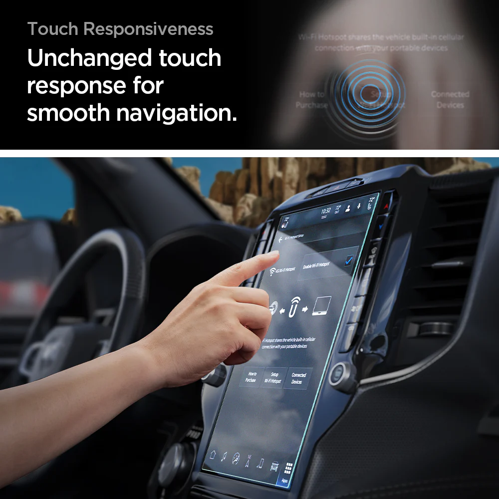Dodge Models - Screen Protector GLAS.tR SLIM | Anti-Glare 6 Dodge Models - Screen Protector GLAS.tR SLIM | Anti-Glare