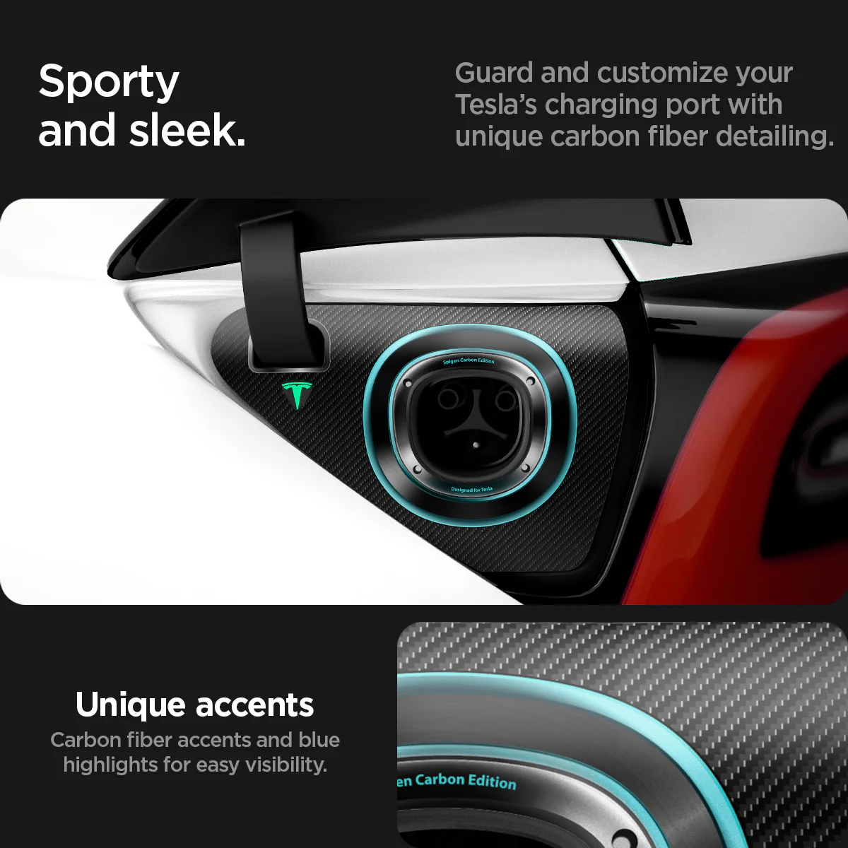 Tesla Series - Charging Port Inner Protective Film | TO420C 4 Tesla Series - Charging Port Inner Protective Film | TO420C