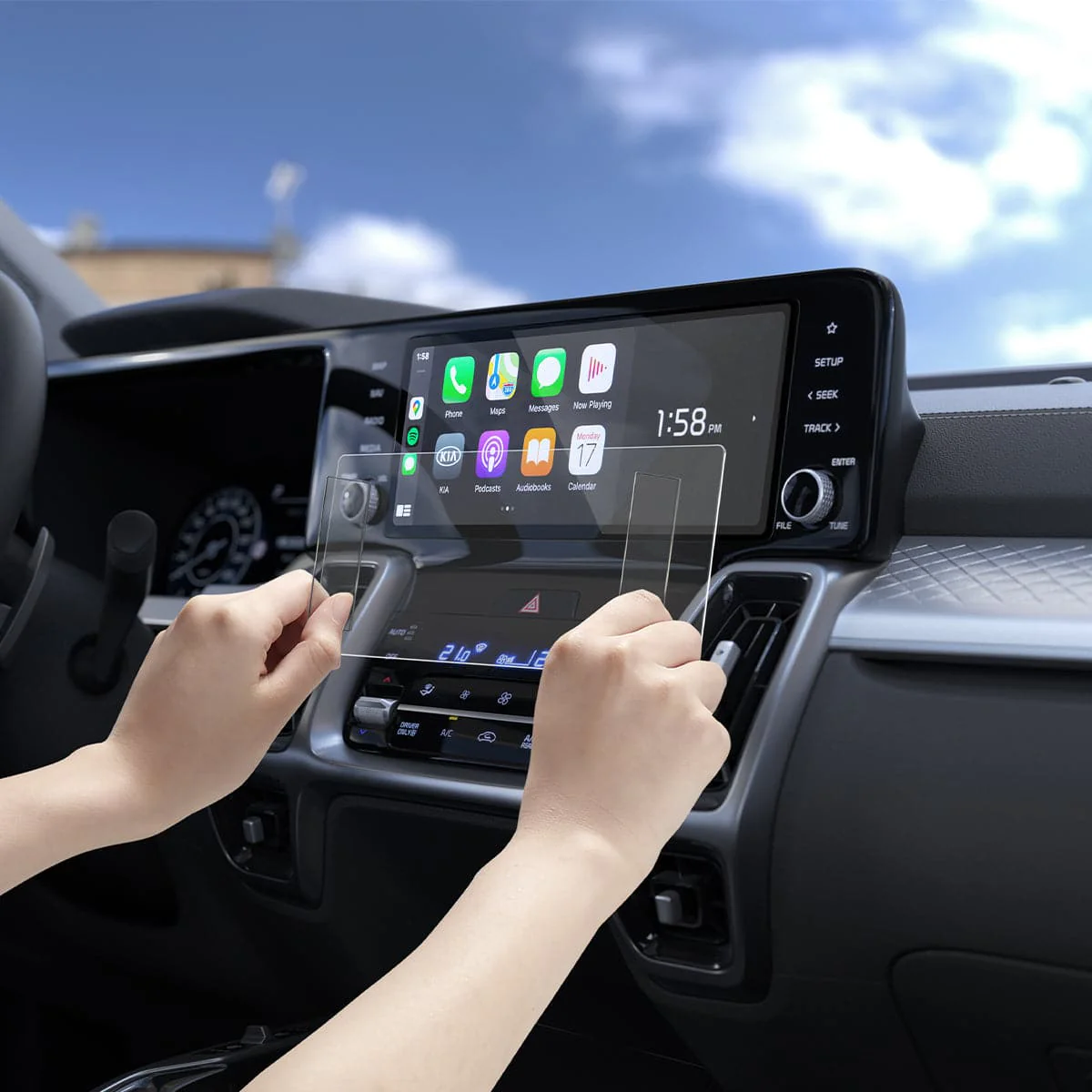 Hyundai Models - Screen Protector GLAS.tR SLIM | Anti-Glare 12 Hyundai Models - Screen Protector GLAS.tR SLIM | Anti-Glare
