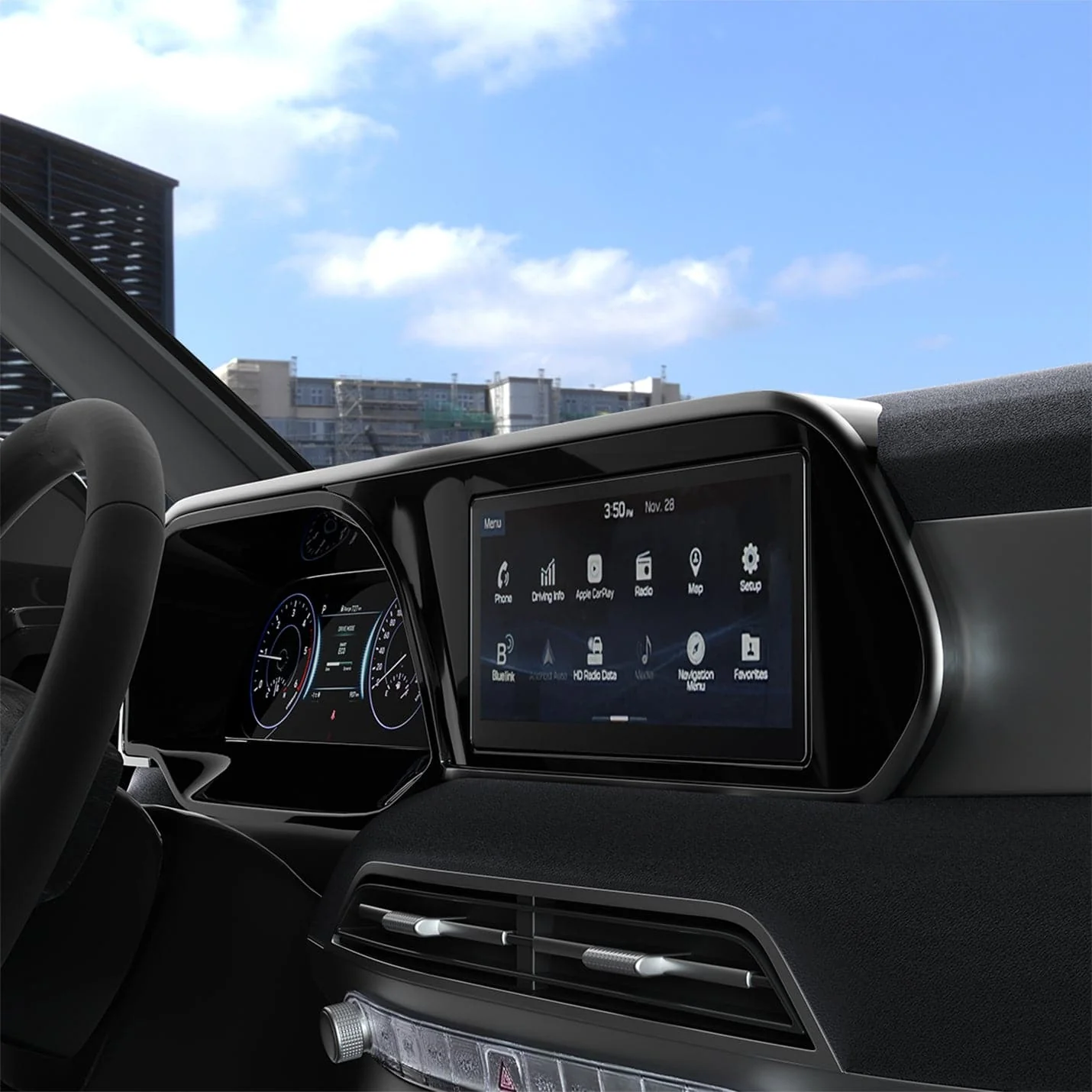 Hyundai Models - Screen Protector GLAS.tR SLIM | Anti-Glare 4 Hyundai Models - Screen Protector GLAS.tR SLIM | Anti-Glare
