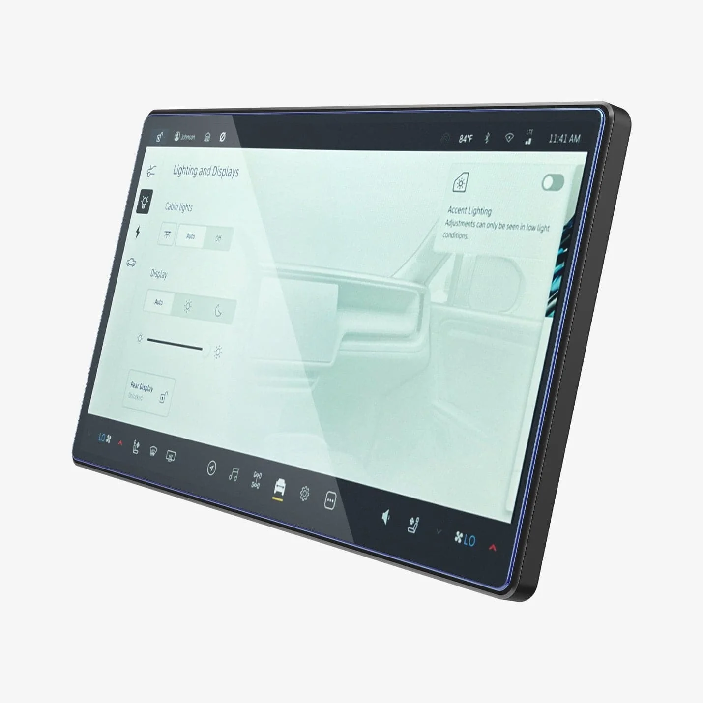Rivian Models - Screen Protector GLAS.tR SLIM | Anti-Glare 2 Rivian Models - Screen Protector GLAS.tR SLIM | Anti-Glare