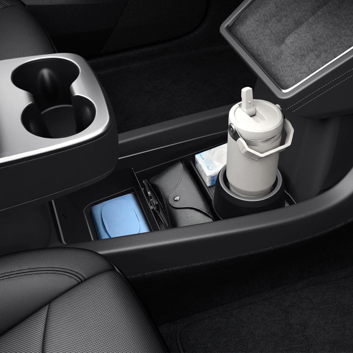Tesla Series - Center Console Organizer | TO220LYS 2 Tesla Series - Center Console Organizer | TO220LYS