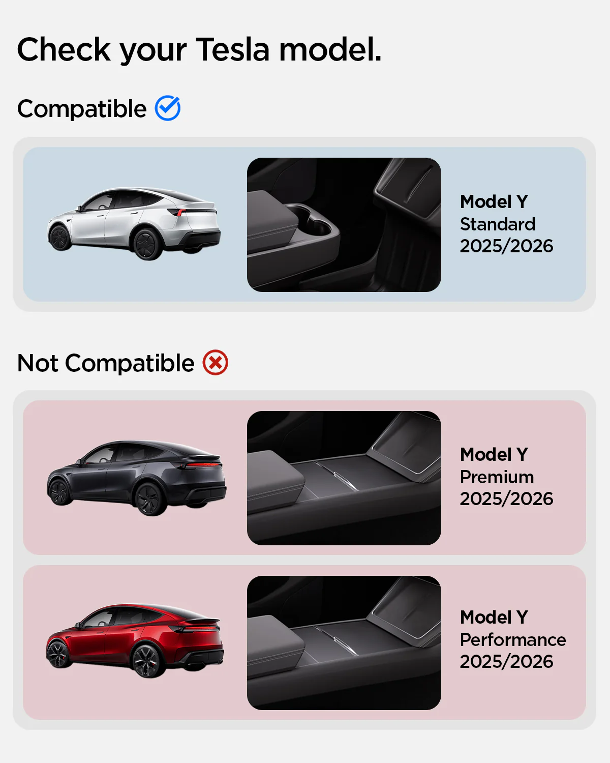 Tesla Series - Center Console Organizer | TO220LYS 3 Tesla Series - Center Console Organizer | TO220LYS
