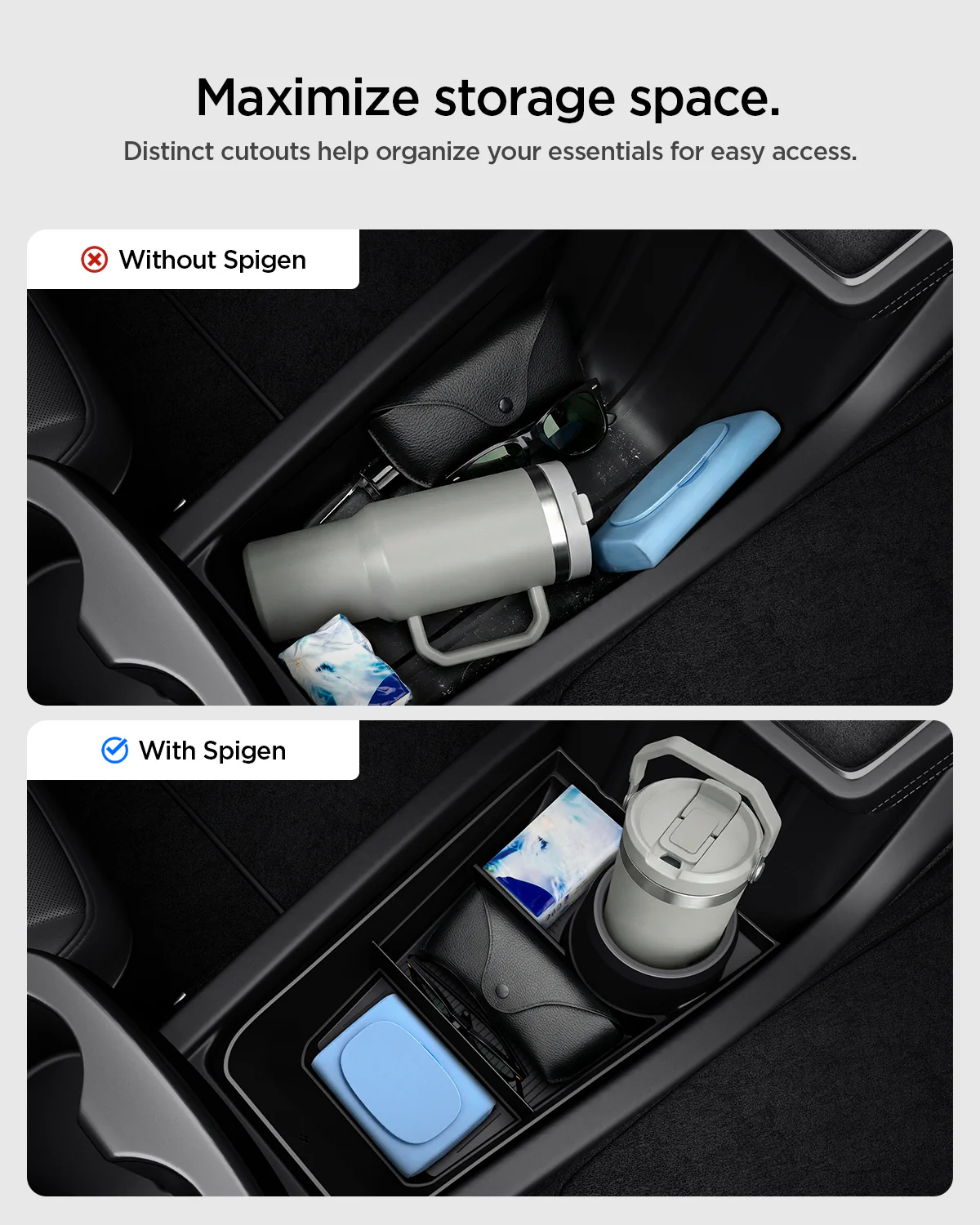 Tesla Series - Center Console Organizer | TO220LYS 4 Tesla Series - Center Console Organizer | TO220LYS