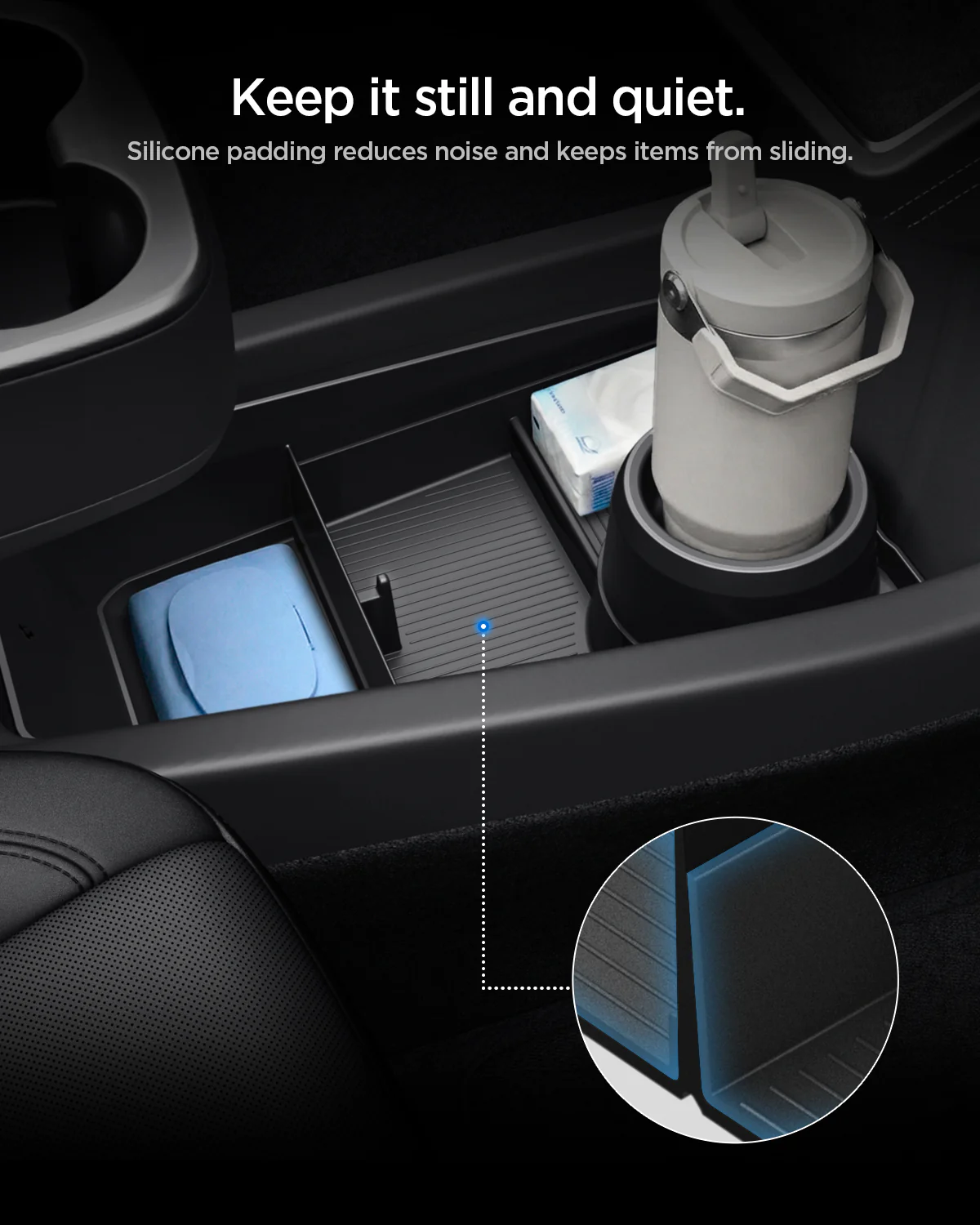 Tesla Series - Center Console Organizer | TO220LYS 6 Tesla Series - Center Console Organizer | TO220LYS