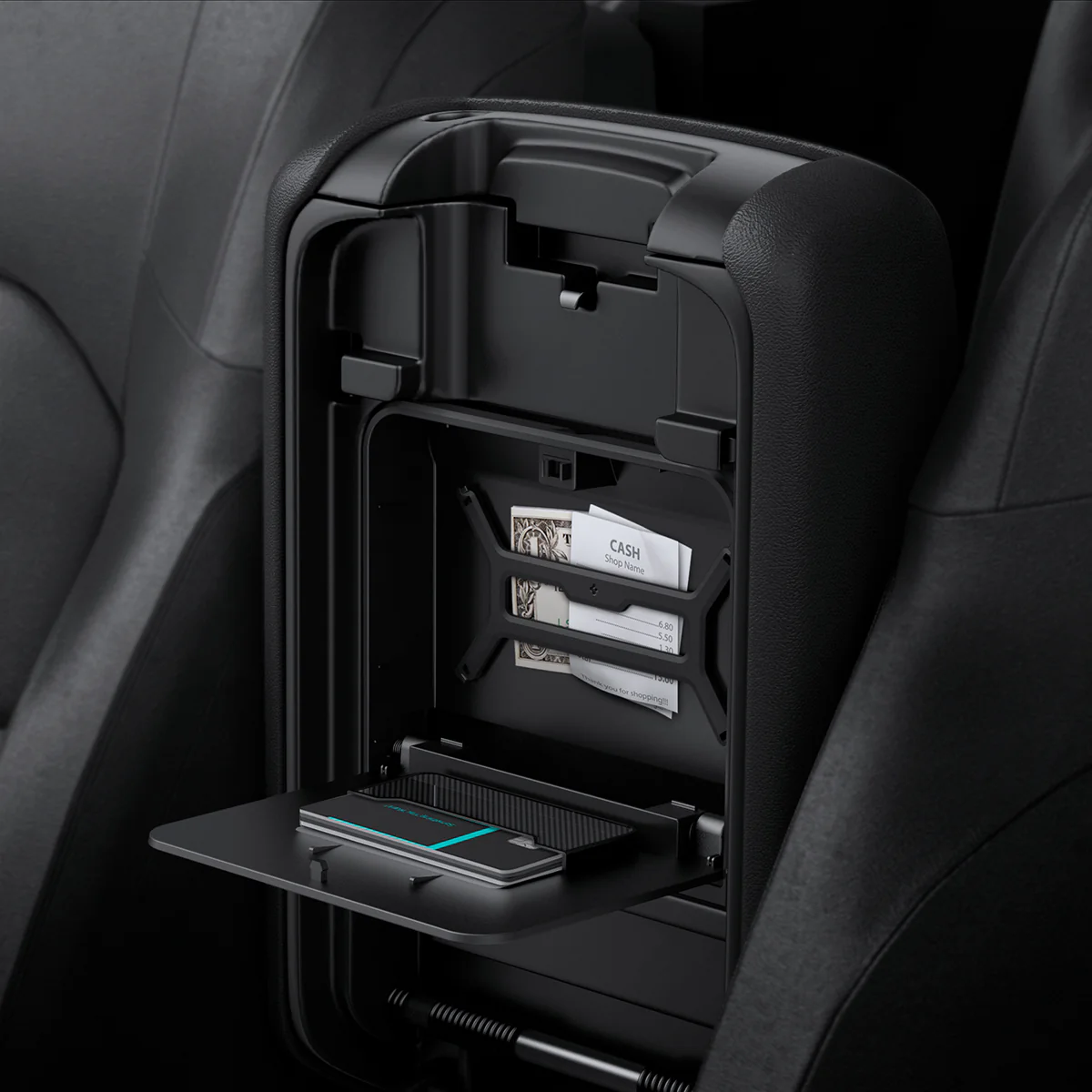 Jeep Series - Center Console Hidden Storage Box | JO221