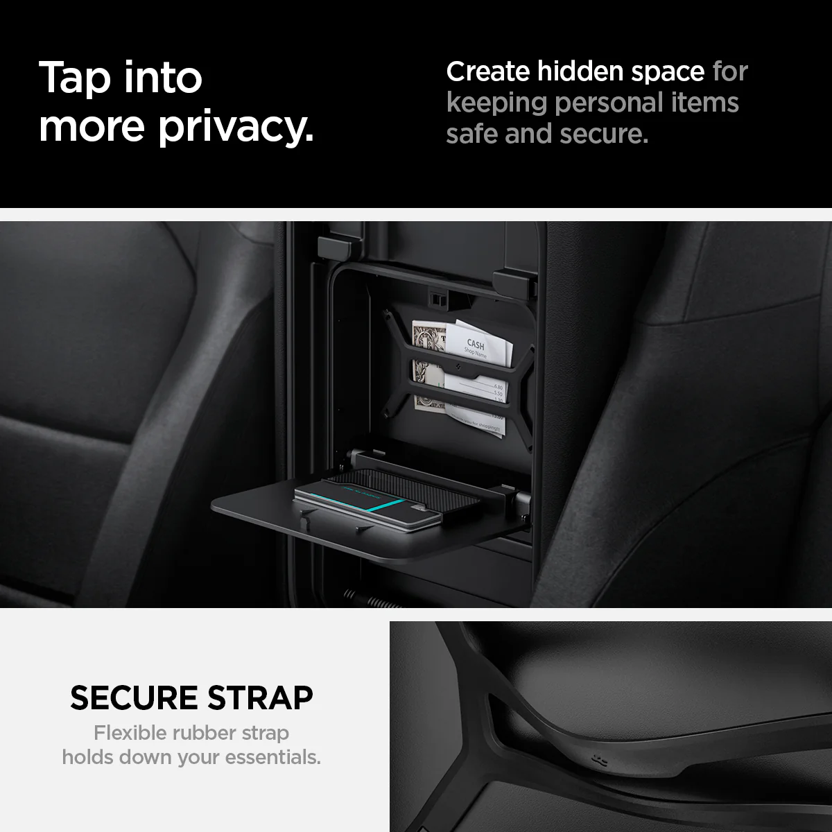 Jeep Series - Center Console Hidden Storage Box | JO221 17 Jeep Series - Center Console Hidden Storage Box | JO221