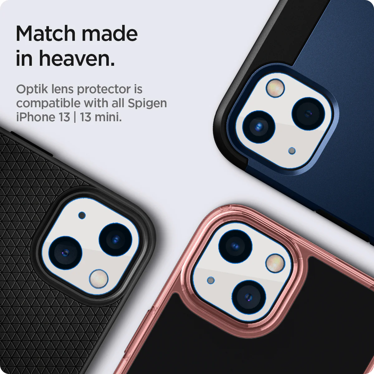 iPhone 13 Series - Optik Lens Protector 77 iPhone 13 Series - Optik Lens Protector