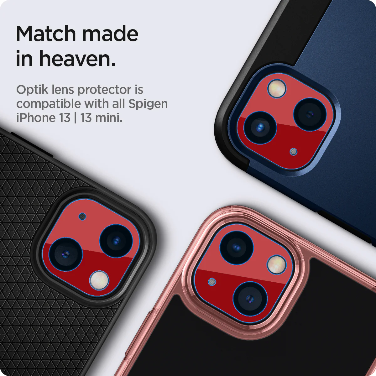 iPhone 13 Series - Optik Lens Protector 84 iPhone 13 Series - Optik Lens Protector