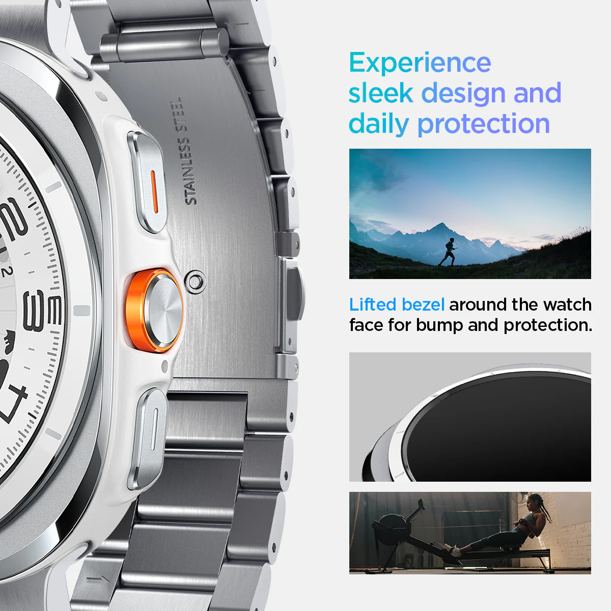 Galaxy Watch Ultra Series - Modern Fit 316L Band 10 Galaxy Watch Ultra Series - Modern Fit 316L Band