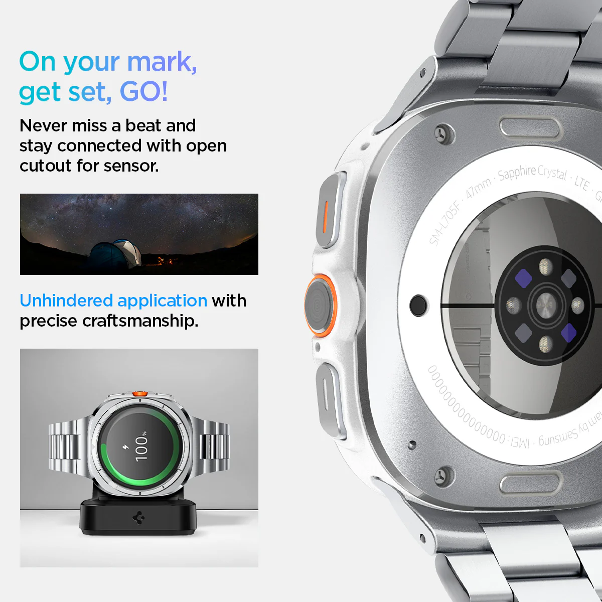 Galaxy Watch Ultra Series - Modern Fit 316L Band 11 Galaxy Watch Ultra Series - Modern Fit 316L Band