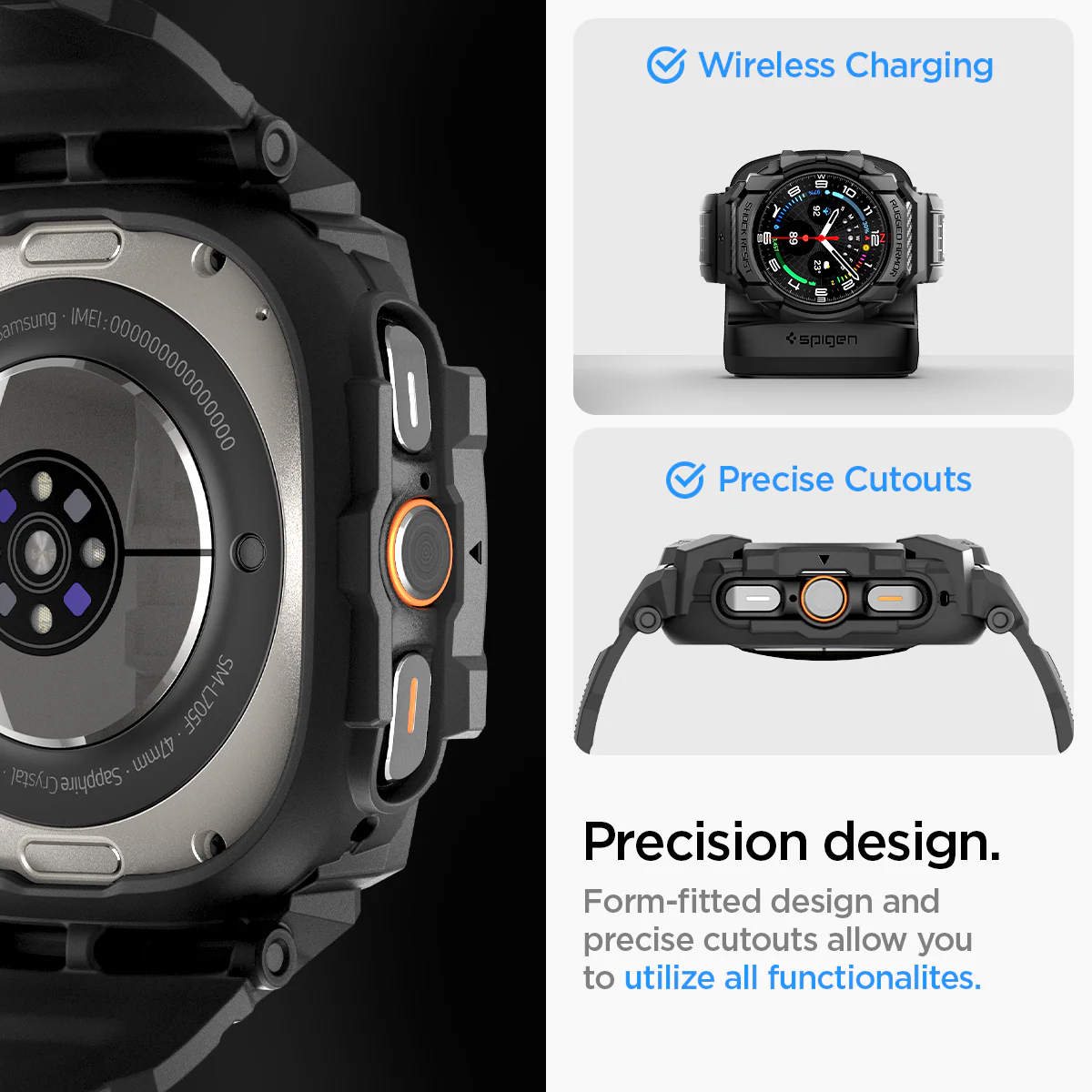 Galaxy Watch Ultra Series - Rugged Armor Pro 12 Galaxy Watch Ultra Series - Rugged Armor Pro
