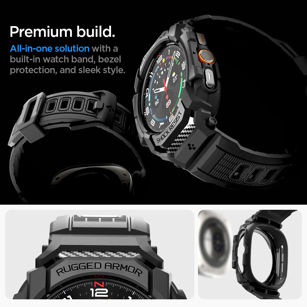Galaxy Watch Ultra Series - Rugged Armor Pro 7 Galaxy Watch Ultra Series - Rugged Armor Pro