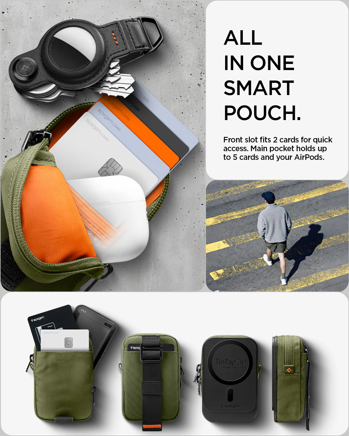 Portable Organizer Pouch Tintap Zip Mag Fit 2 25 Portable Organizer Pouch Tintap Zip Mag Fit 2