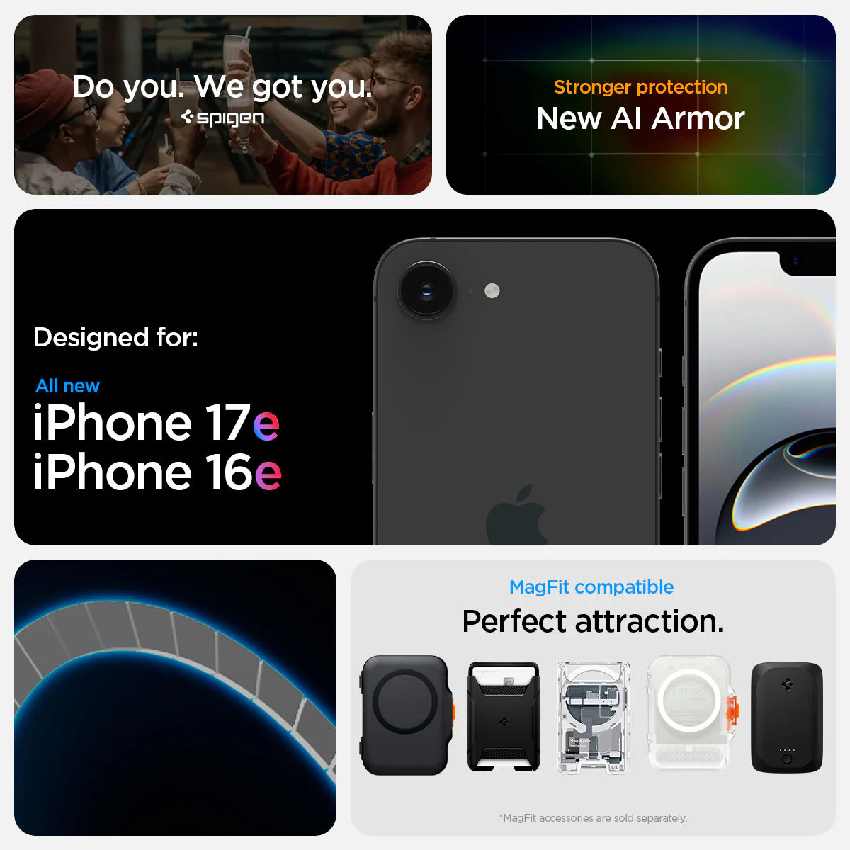 iPhone 17e Series - Tough Armor AI (Mag Fit) 7 iPhone 17e Series - Tough Armor AI (Mag Fit)