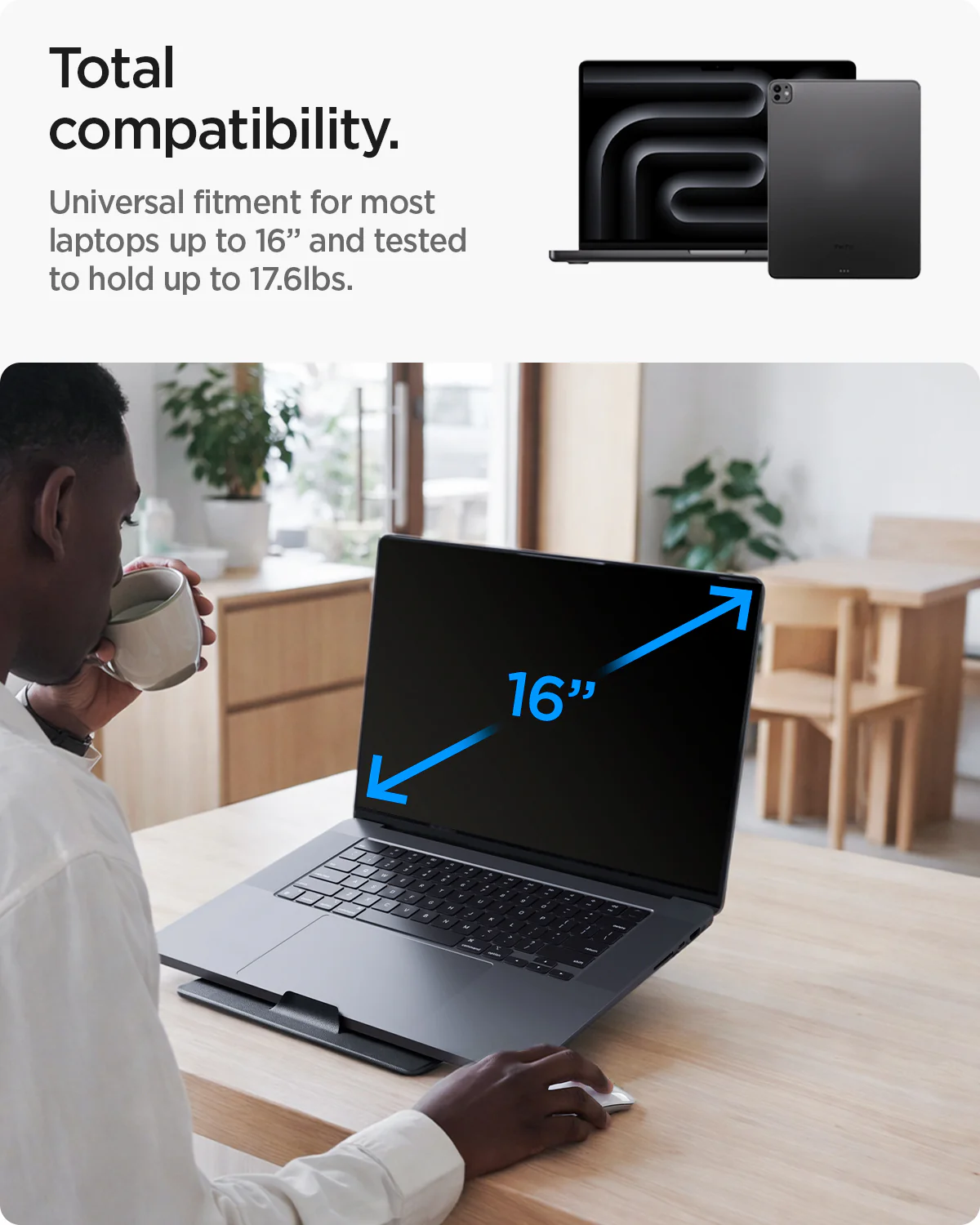 Slim Fold Laptop Stand | Non-Adhesive 54 Slim Fold Laptop Stand | Non-Adhesive